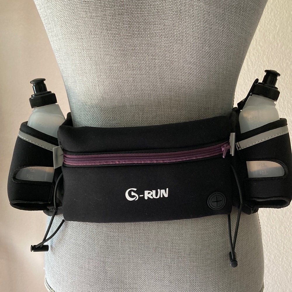 G-RUN Runner Hydration Belt with Fanny pack pocket